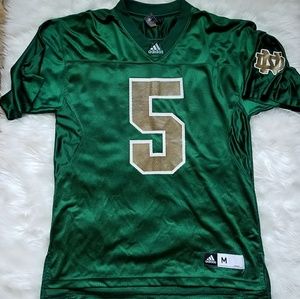 GREEN NOTRE DAME JERSEY ADIDAS